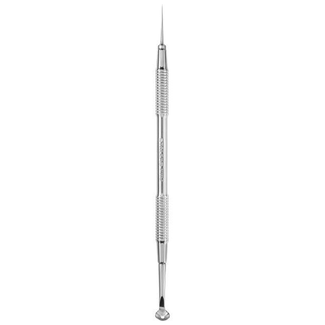 Staleks Pro Expert 20 Type 4 Blackhead Remover Tool Double-Ended Spoon Uno And Vidal Needle Straight ZE-20/4