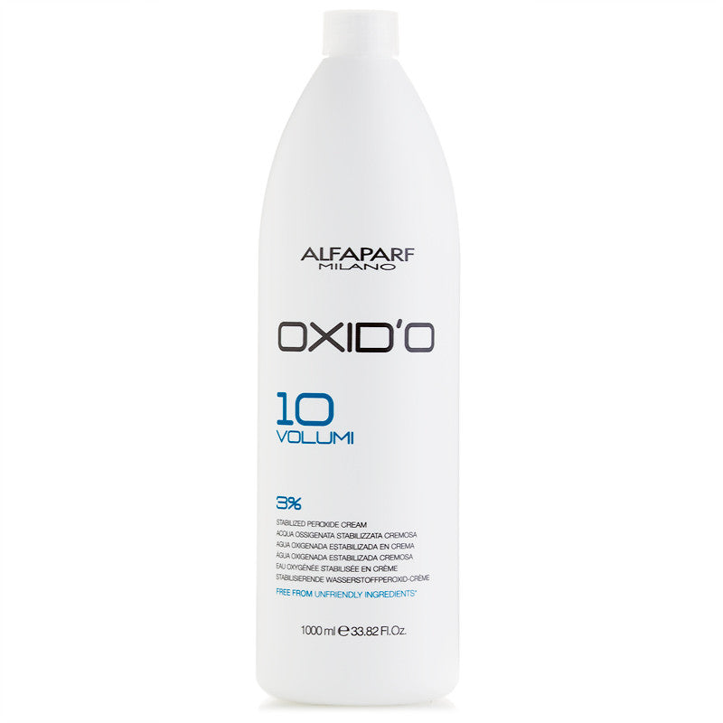 AlfaParf Oxid'o Stabilized Peroxide Cream 33.82 oz 10 Vol. 3%