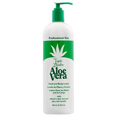 Triple Lanolin Aloe Vera Hand and Body Lotion 20 oz