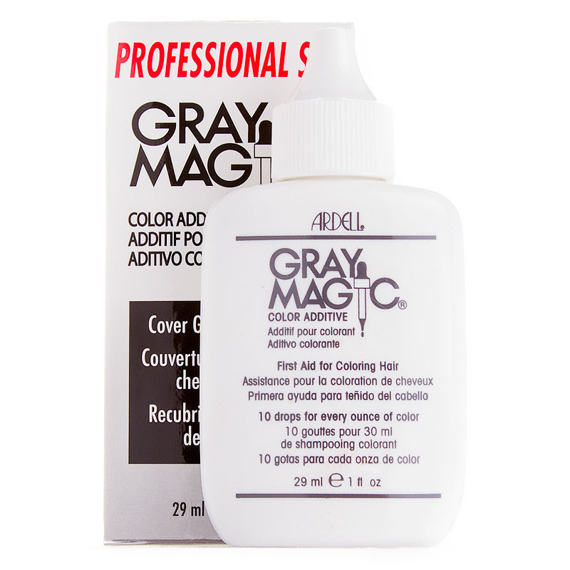 Ardell Gray Magic Gray Coverage Booster Color Additive 120+ Applications 1 oz