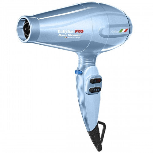 BabylissPRO Portofino Nano Titanium Dryer Blue BABNTB6610N