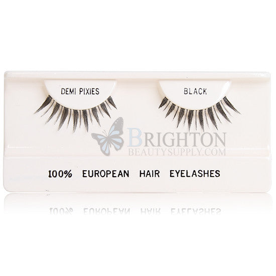 Beautee Sense Clear Band Eyelashes Demi Pixies Black