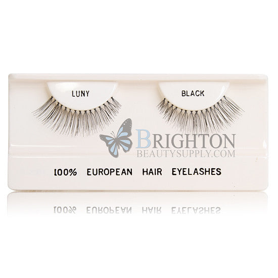 Beautee Sense Clear Band Eyelashes Luny Black