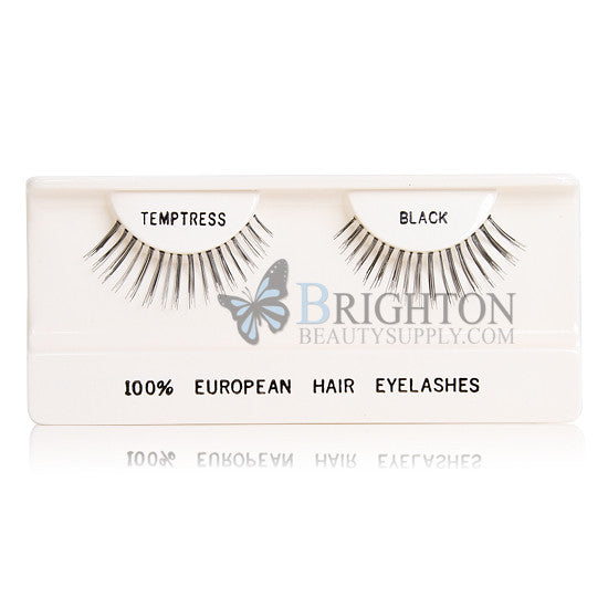 Beautee Sense Clear Band Eyelashes TEMTRESS BLACK
