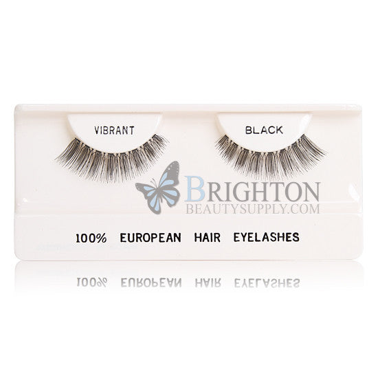 Beautee Sense Clear Band Eyelashes VIBRANT BLACK