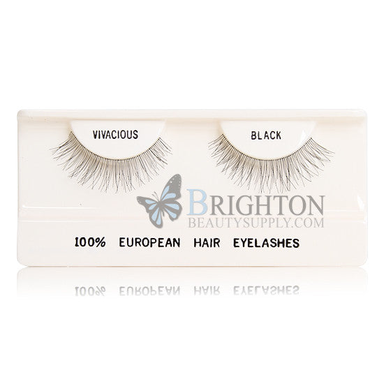 Beautee Sense Clear Band Eyelashes Vivacious Black