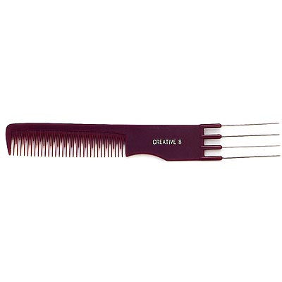 Creative Hair Tools Dura-Lite Heat & Chemical Resistant Comb 8