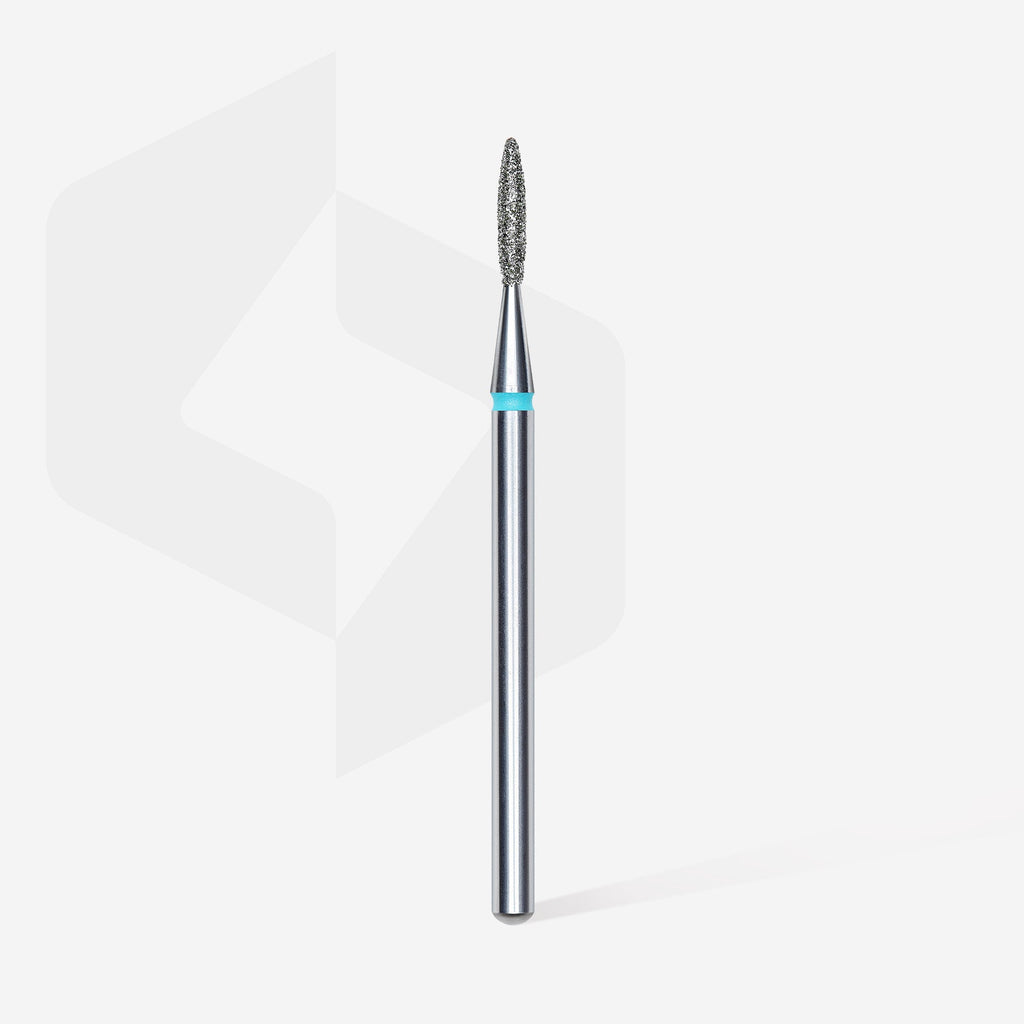 Staleks Diamond Nail Drill Bit FA11 Pointed "Flame" 1 pcs set
