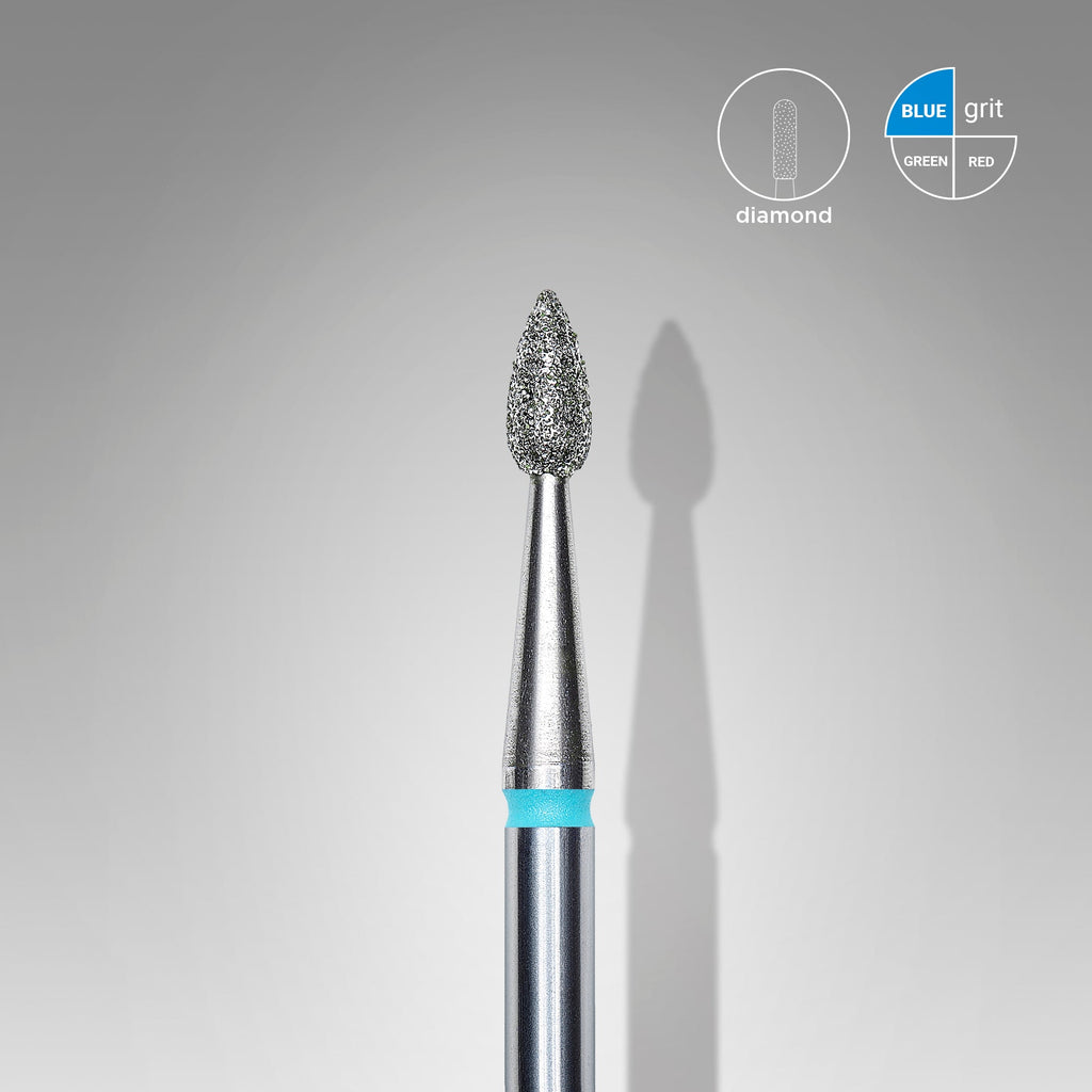 Staleks Diamond Nail Drill Bit FA40 "Drop" 1 pcs set