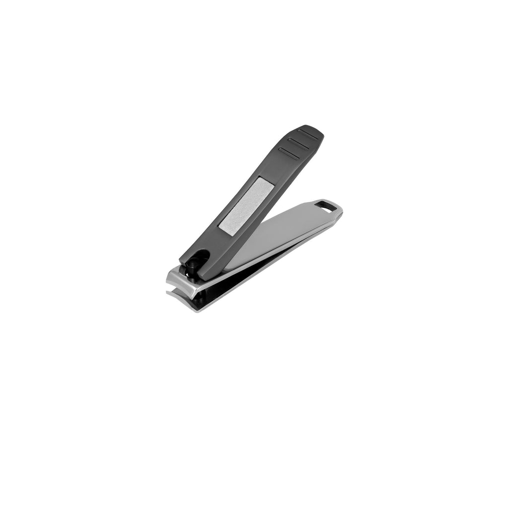 Staleks Beauty & Care Nail Clipper with Matte Handle and Nail File 50 Mini KBC-50
