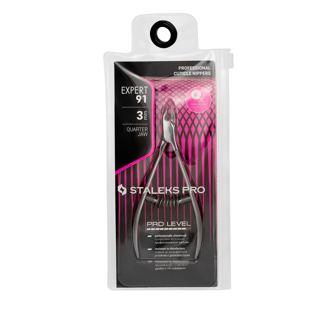 Staleks Pro Expert 91 Professional Cuticle Nippers 3 mm NE-91-3
