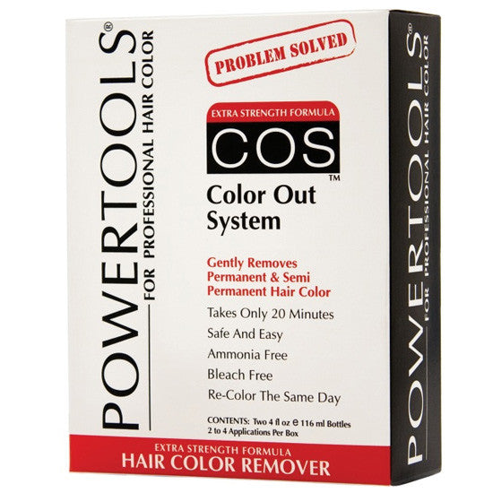 Power Tools COS Color Out System Extra Strength Formula 2 to 4 Applications 2 x 4 oz