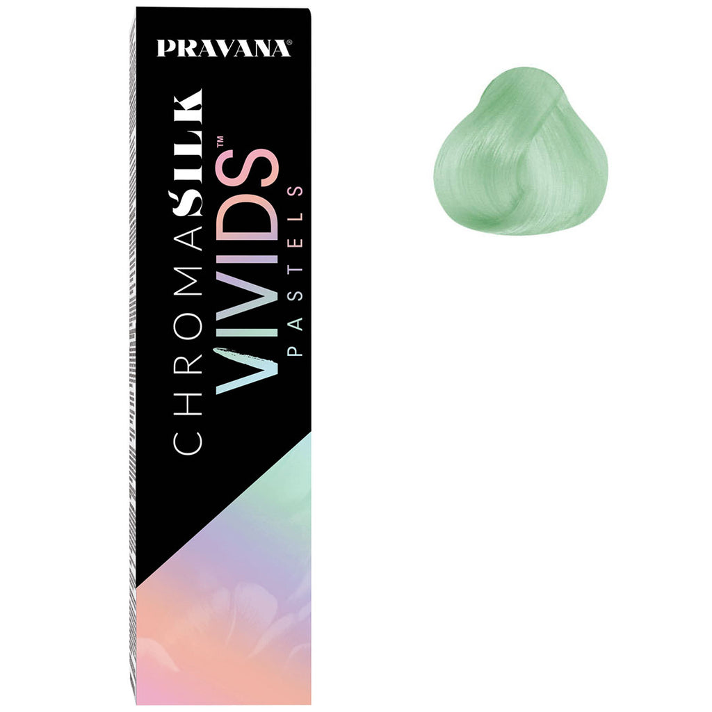 Pravana ChromaSilk Vivids Pastels Hair Color 3 oz  Mystical Mint