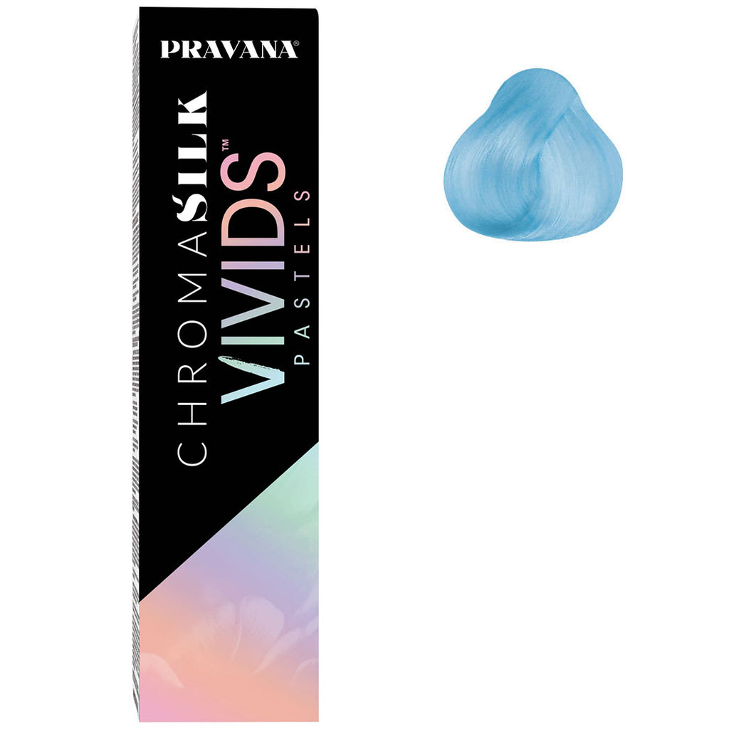 Pravana ChromaSilk Vivids Pastels Hair Color 3 oz Blissful Blue