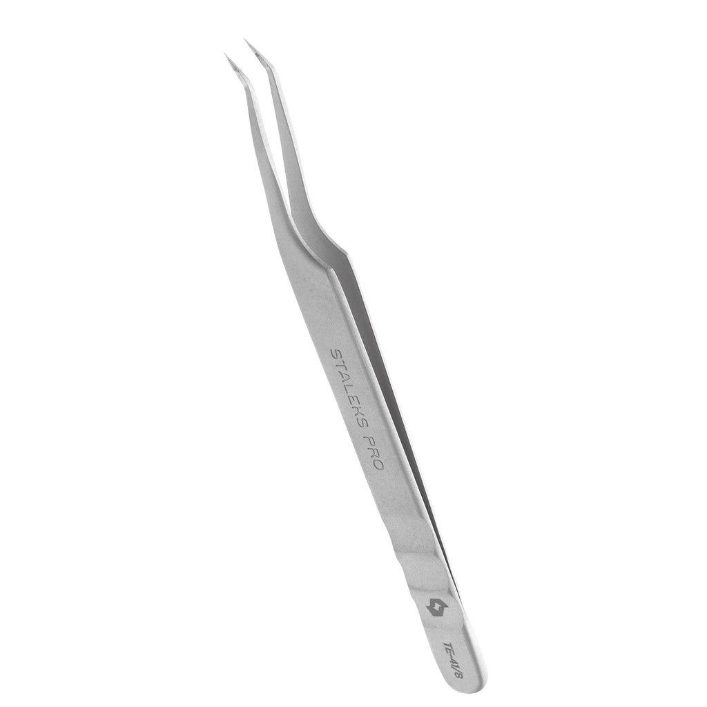 Staleks Pro Expert 41 Type 8 Eyelash Tweezers TE-41/8