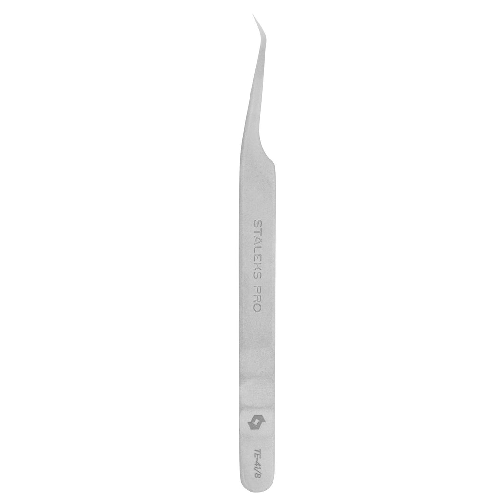 Staleks Pro Expert 41 Type 8 Eyelash Tweezers TE-41/8