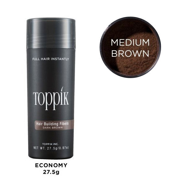 Toppik Hair Building Fibers 27.5g Medium Brown