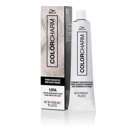 Wella Colorcharm Permanent Cream Hair Color 2 oz 10PA