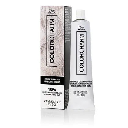 Wella Colorcharm Permanent Cream Hair Color 2 oz 10PA