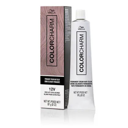 Wella Colorcharm Permanent Cream Hair Color 2 oz 12V