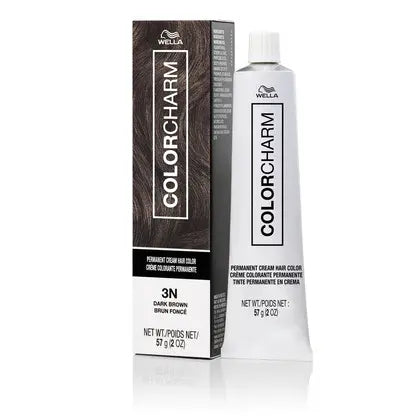 Wella Colorcharm Permanent Cream Hair Color 2 oz 3N