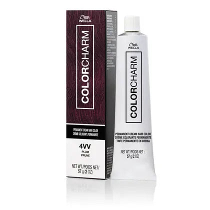 Wella Colorcharm Permanent Cream Hair Color 2 oz 4VV