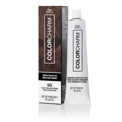 Wella Colorcharm Permanent Cream Hair Color 2 oz 5G