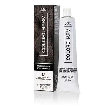 Wella Colorcharm Permanent Cream Hair Color 2 oz 6A