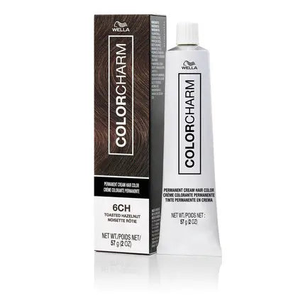 Wella Colorcharm Permanent Cream Hair Color 2 oz 6CH