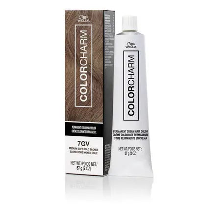 Wella Colorcharm Permanent Cream Hair Color 2 oz 7GV
