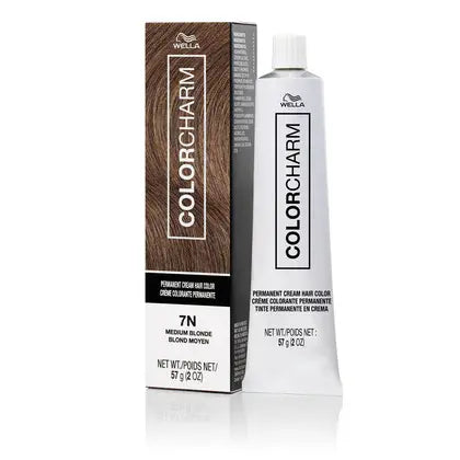 Wella Colorcharm Permanent Cream Hair Color 2 oz 7N