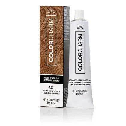 Wella Colorcharm Permanent Cream Hair Color 2 oz 8G