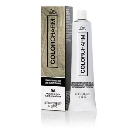 Wella Colorcharm Permanent Cream Hair Color 2 oz 9A
