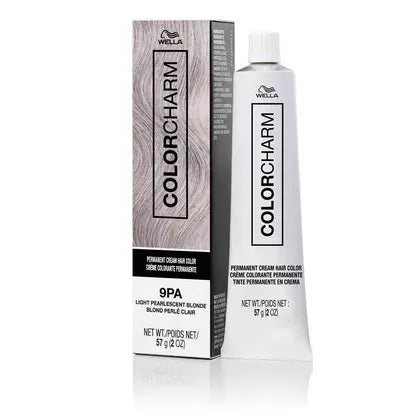Wella Colorcharm Permanent Cream Hair Color 2 oz 9PA