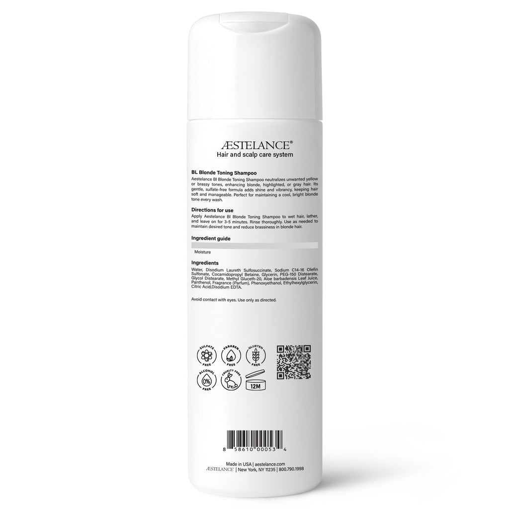 Aestelance BL Blonde Toning Shampoo 8 oz