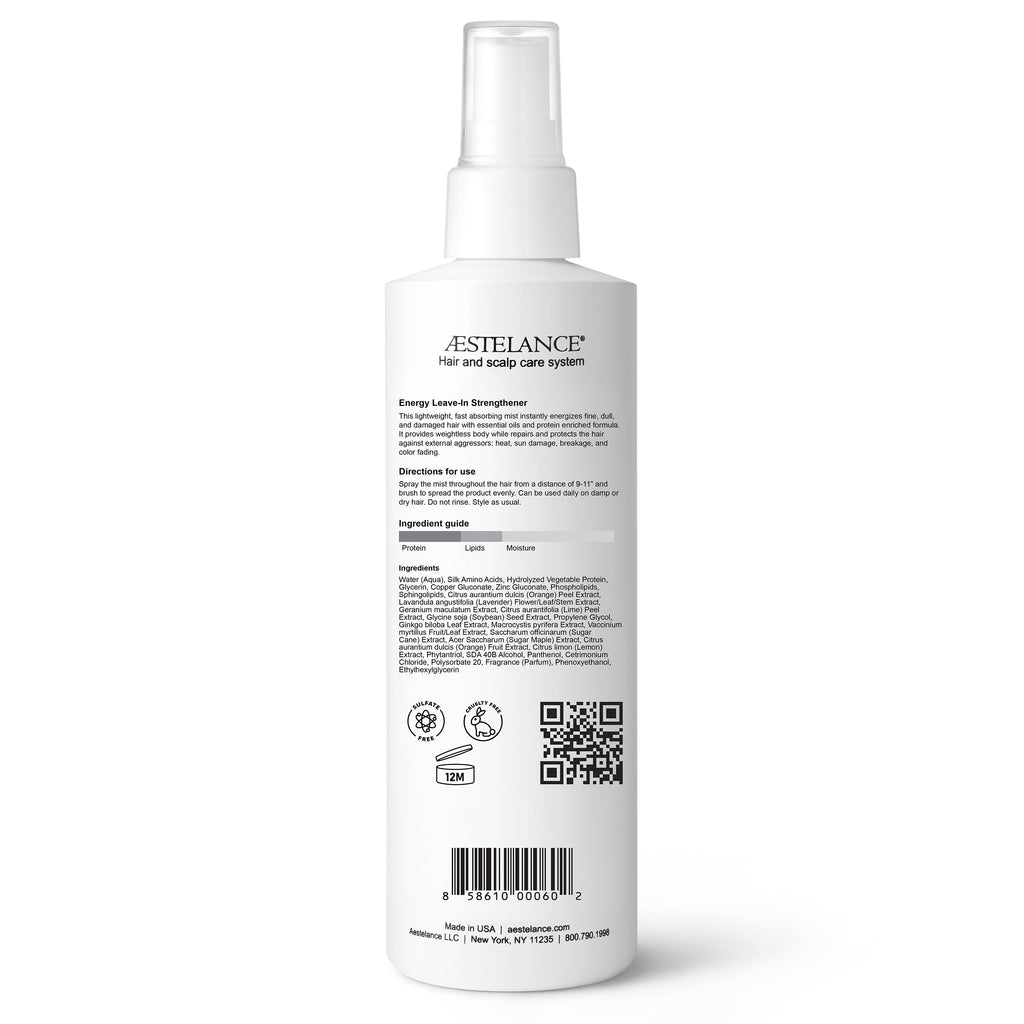 Aestelance Energy Leave-In Strengthener 8 oz