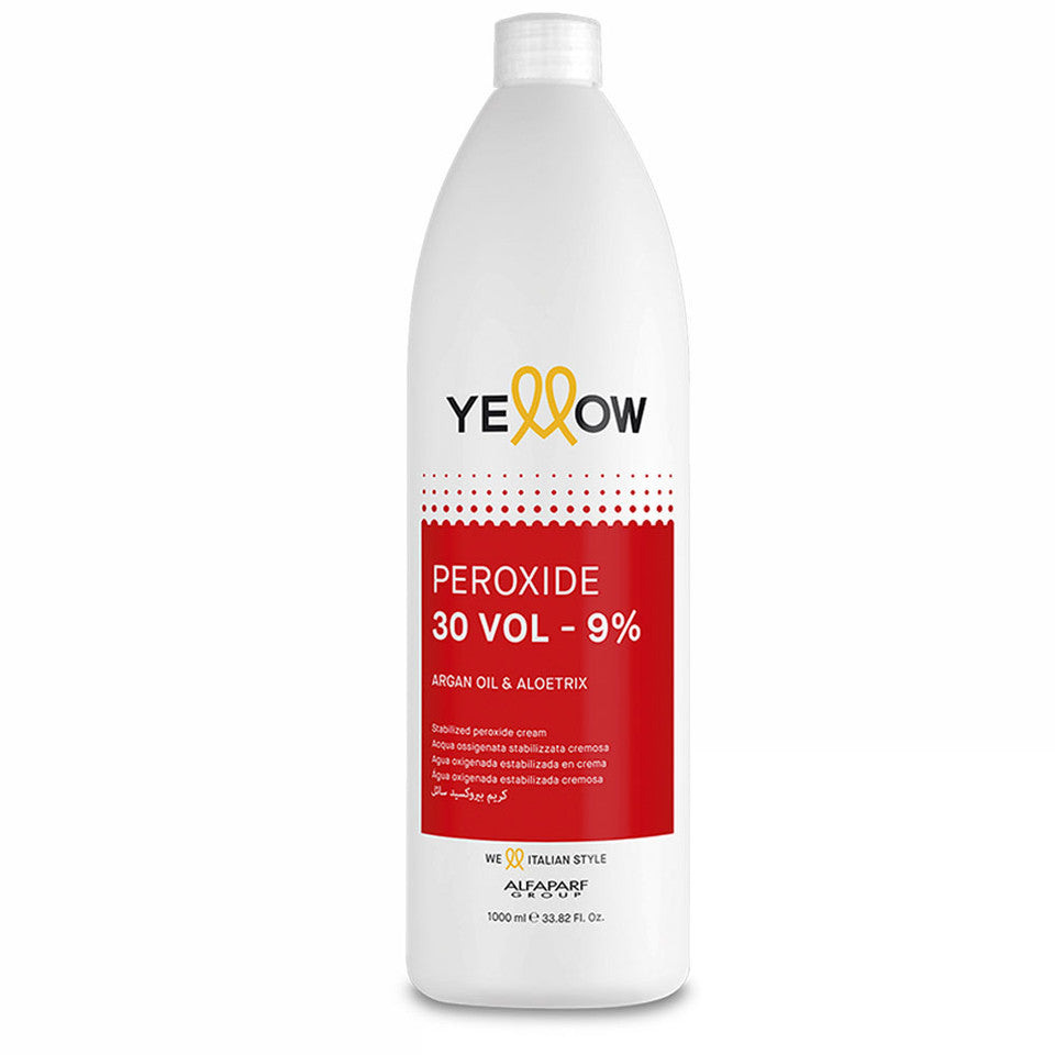 Alfaparf Milano Yellow Peroxide Cream Developer 30 Volume 9% 33.82 oz