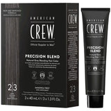 American Crew Precision Blend Natural Gray Coverage Hair Color 2-3 Dark