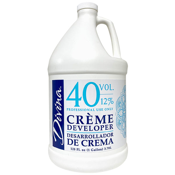Divina 40 Volume Cream Developer 128 oz
