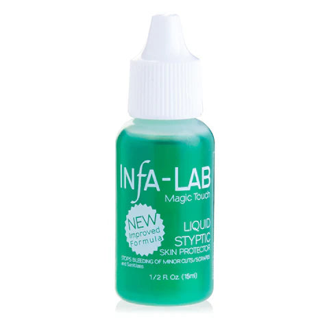 InfaLab Magic Touch Liquid Styptic Skin Protector 12 Bottles 0.50 oz