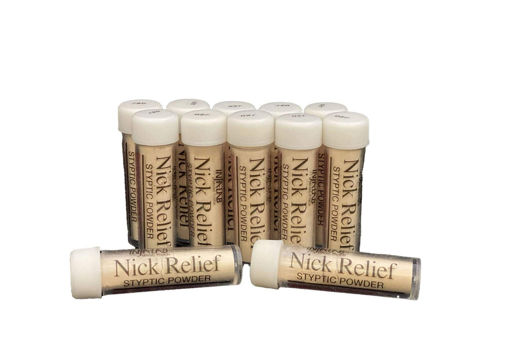 Infalab Magic Touch Nick Relief Styptic Powder 24 ct. Display