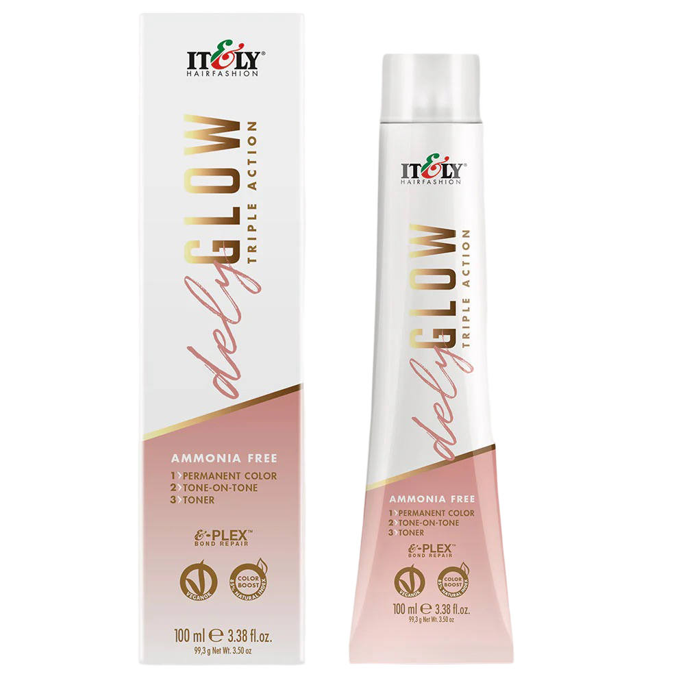 Itely Milano DelyGlow Permanent Ammonia Free Hair Color 3.38 oz