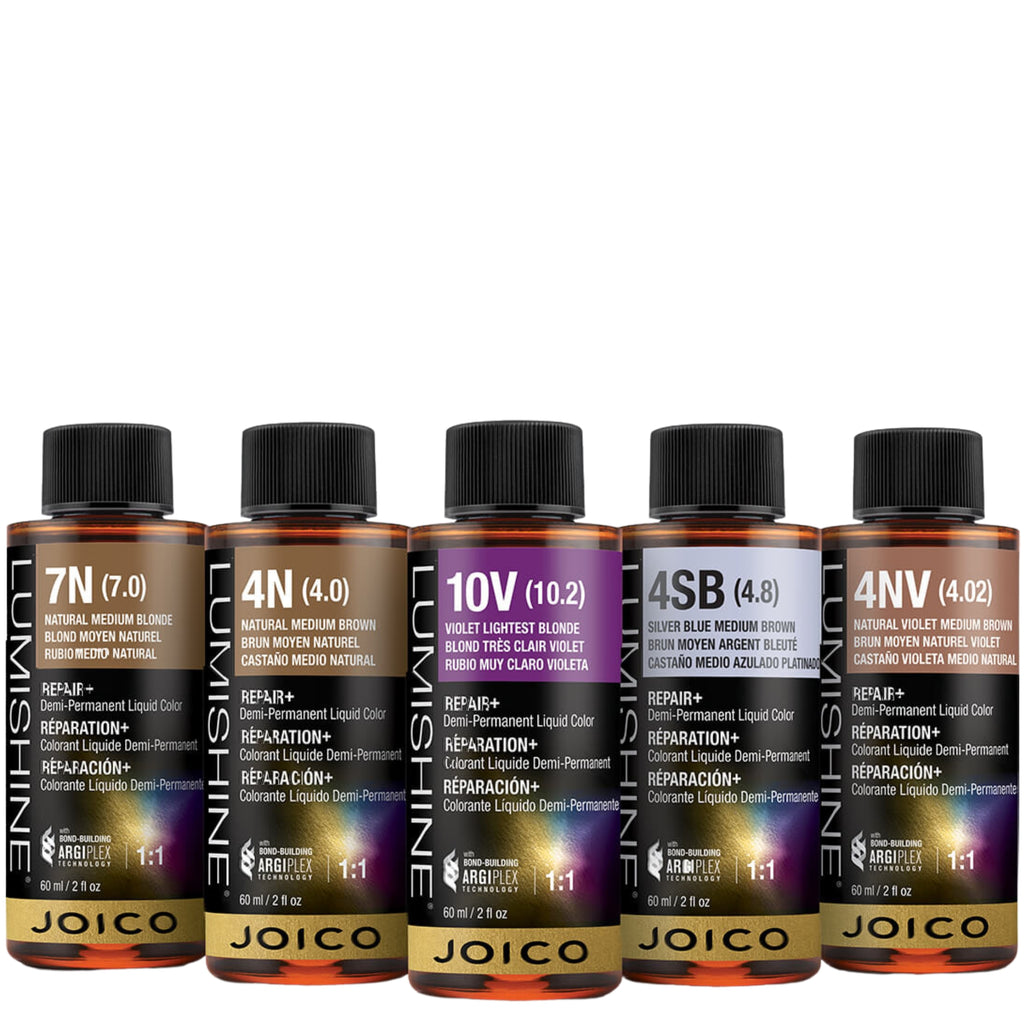 Joico Lumishine Repair+ Demi-Permanent Liquid Color Ammonia-Free 2 oz
