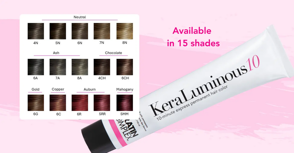 Keratin Complex KeraLuminous10 Express 10 Minute Permanent Hair Color 3.4 oz