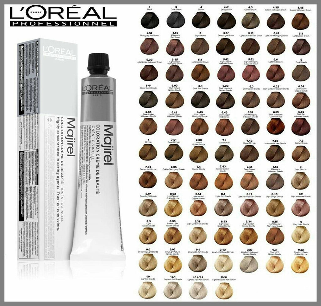 L'Oreal Majirel Large Hair Color Swatch Book