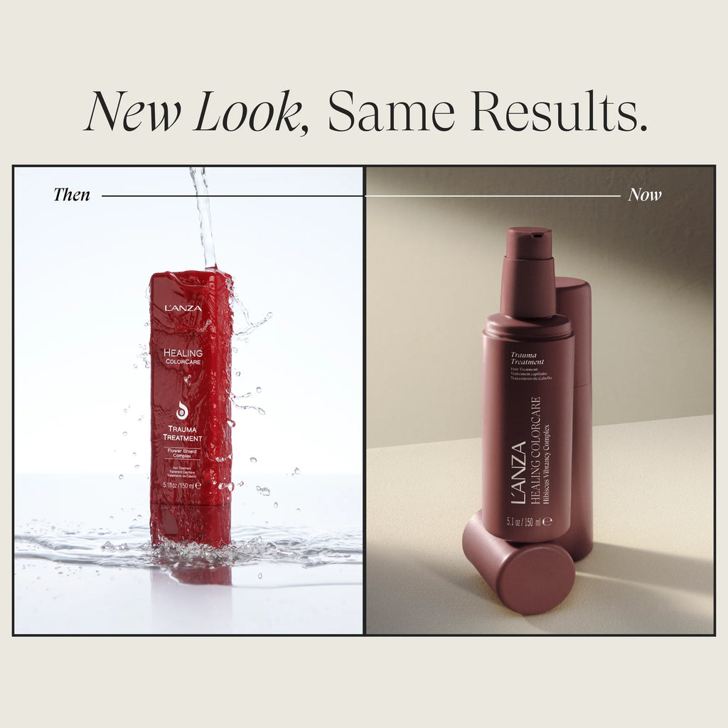 L'anza Healing Color Care Trauma Treatment 5.1 oz before and after