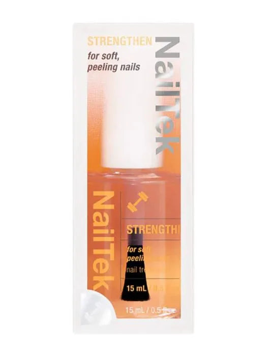 Nail Tek Nail Strengthener Formula 2 Nail Treatment for Soft Peeling Nails 0.5 oz