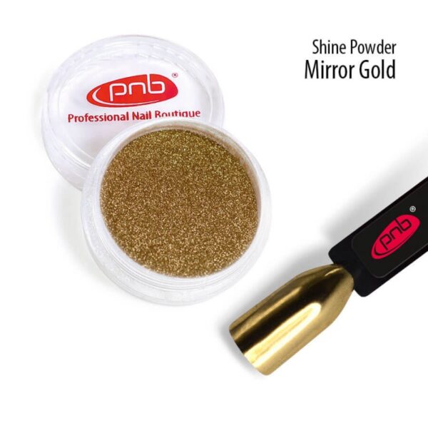 PNB Professional Nail Boutique Mirror Shine Powder Gold 0.5 g