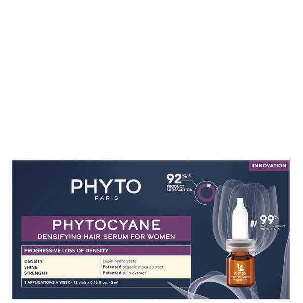 Phyto Phytocyane Densifying Serum for Woman Progressive 12 vials x 0.16 oz