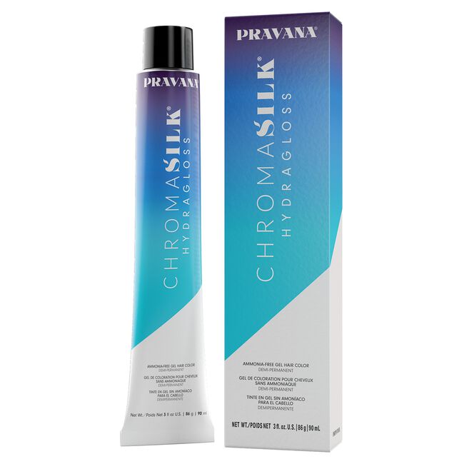 Pravana ChromaSilk HydraGloss Demi-Permanent Ammonia Free Gel Hair Color 3 oz